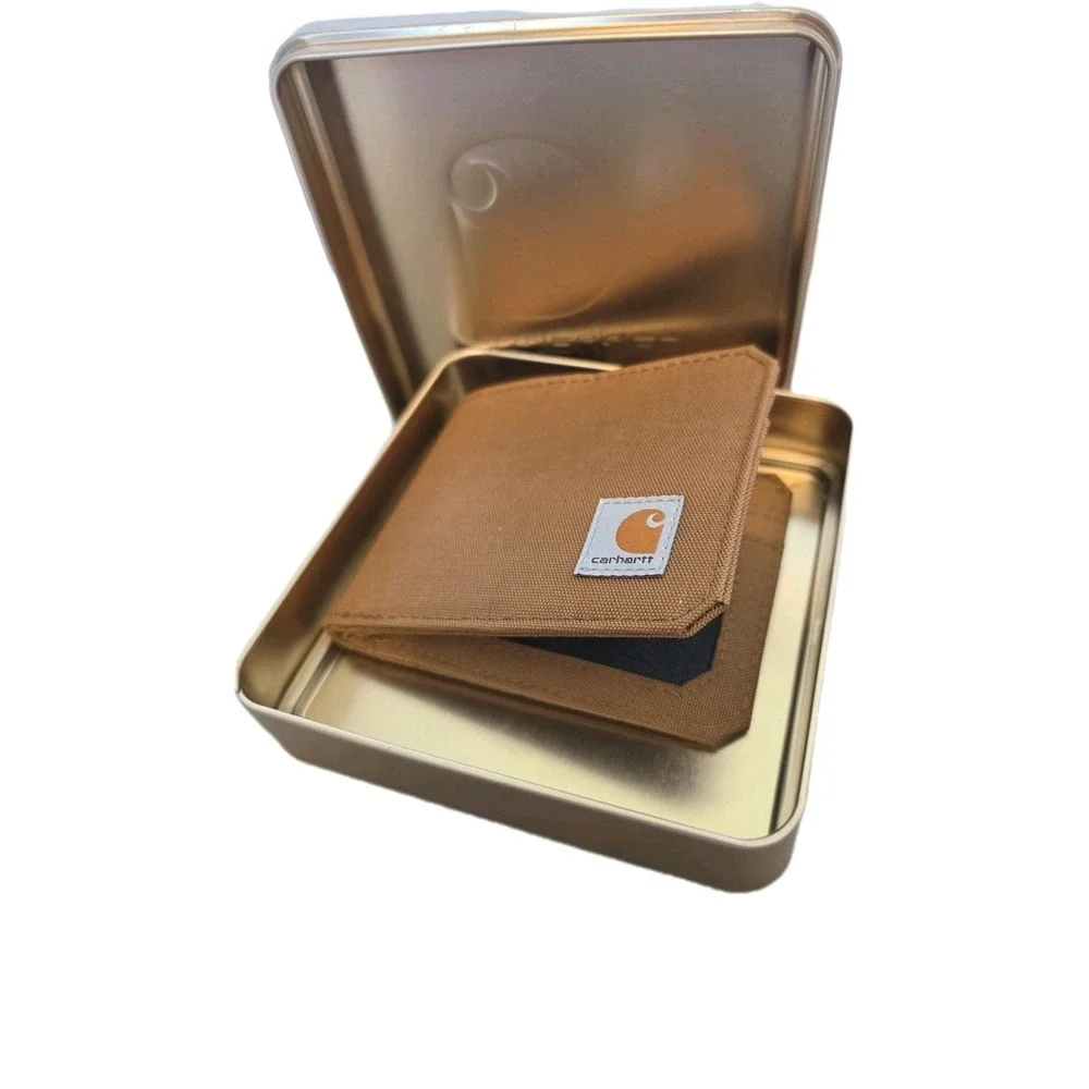 Carhartt Men's Nylon Duck Bifold Wallet